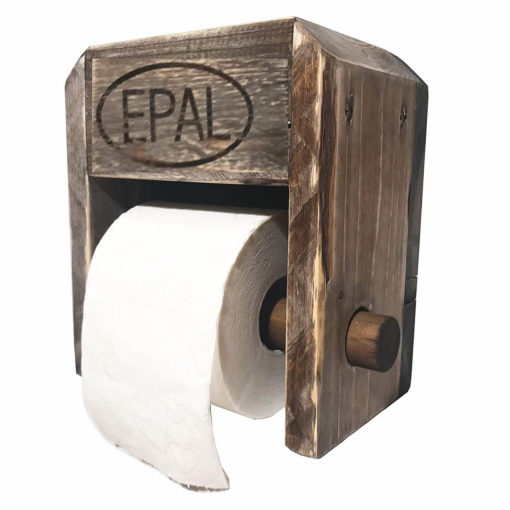 Europaletten-Toilettenpapier-Halter