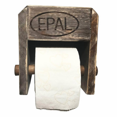 Europaletten-Toilettenpapier-Halter
