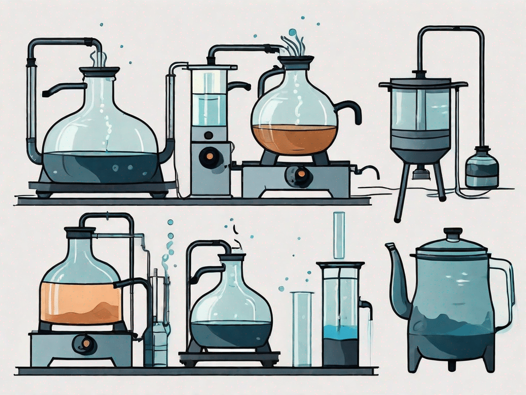 A home setup for water distillation
