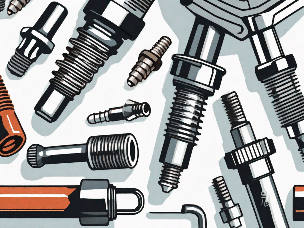 Various types of spark plugs