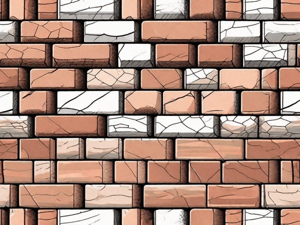 A variety of building bricks