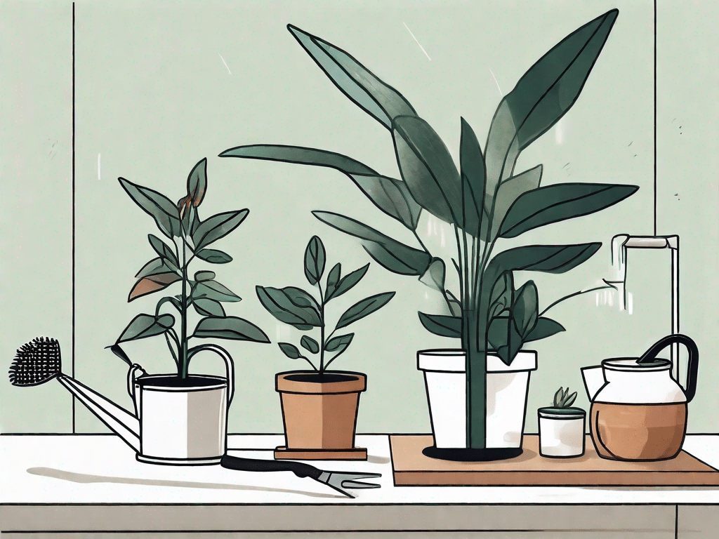 A healthy zimmerhafer plant in a well-lit indoor setting