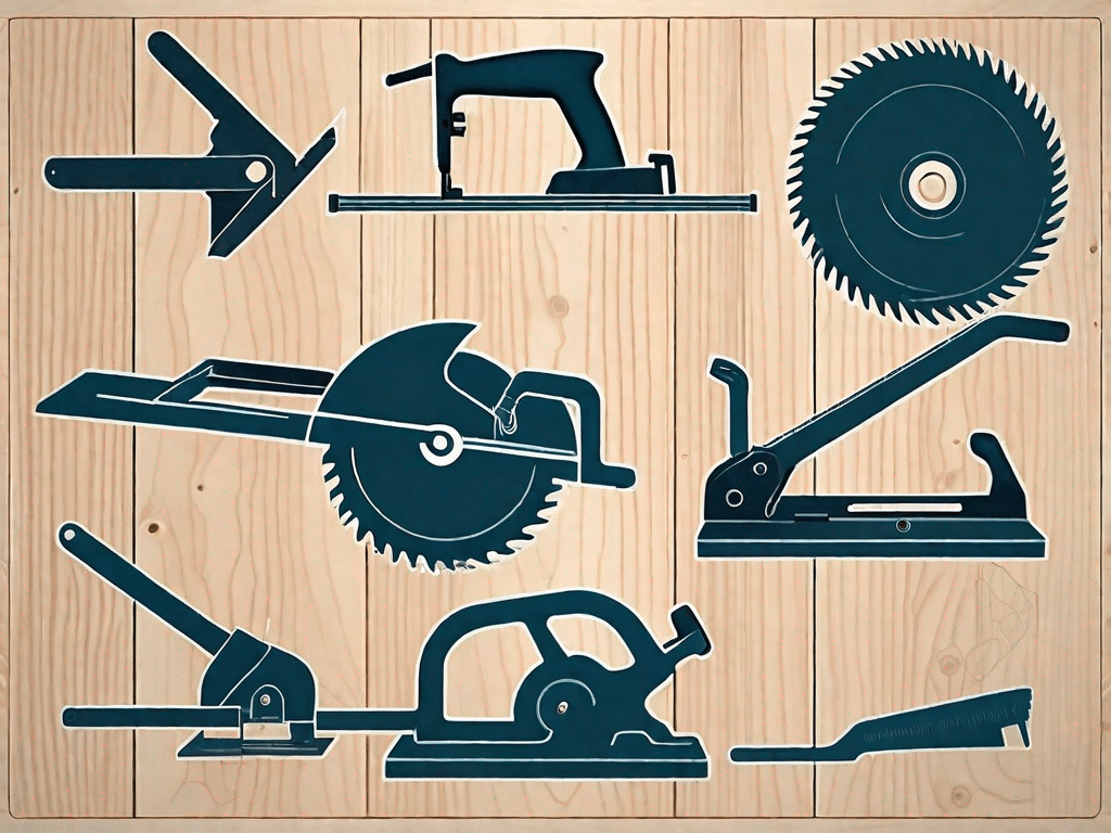Various types of saws such as a hand saw